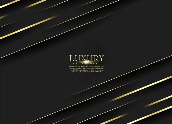 Premium Background Abstract Luxury Pattern Gold Glitter Stripes Background Abstract — Vector de stock