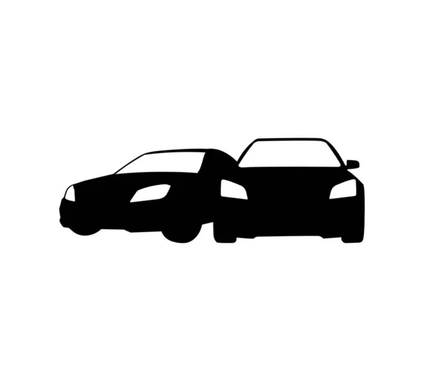 Logo Dell Auto Auto Simbolo Società Icona Del Veicolo Illustrazione — Vettoriale Stock