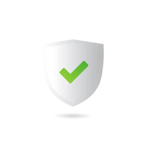 Logo Security Company Vector Shield Protection Illustration — Stock Vector