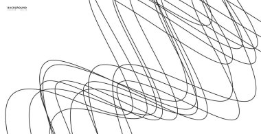 El çizgileri. Soyut desen dalgası basit, pürüzsüz desen, web tasarımı, tebrik kartı, tekstil, teknoloji arka planı, Eps 10 vektör illüstrasyonu