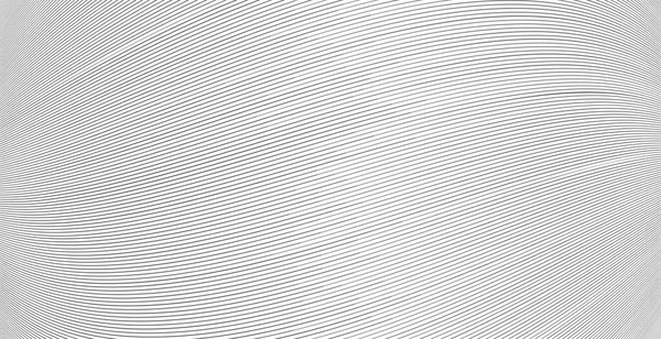 Абстрактный Деформированный Полосатый Фон Векторно Изогнутые Извилистые Наклонные Линии Текстуры — стоковый вектор