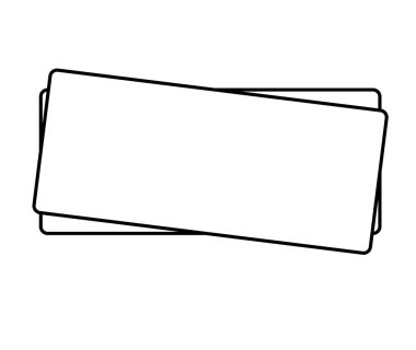 Kare kare. Geometrik soyut kare ögesi. Vektör illüstrasyonu