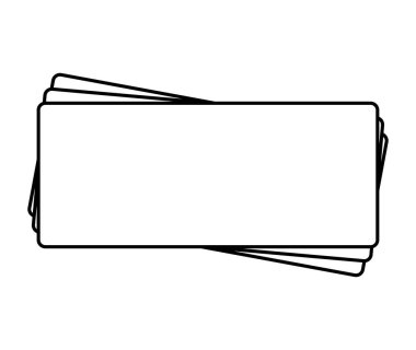 Kare kare. Geometrik soyut kare ögesi. Vektör illüstrasyonu