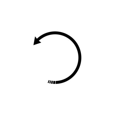 Ok çemberi simgesi. vektör