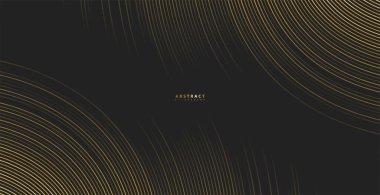 Soyut altın rengi çarpık Çapraz Çizgili Arka plan. Vektör eğimli eğimli, dalgalı çizgi dokusu. İş tasarımınız için yepyeni bir tarz.