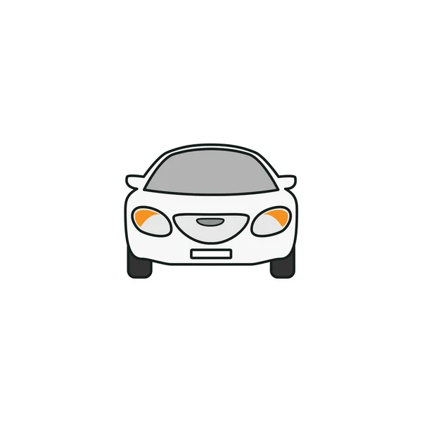 Car Cartoon Vector Illustration — Image vectorielle