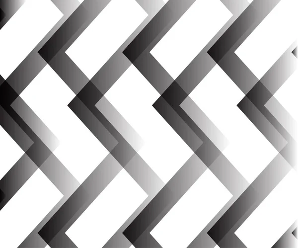 黒と白のジグザグのシェブロンパターン シンプルでモダンなヴィンテージの背景 ウェブデザイン グリーティングカード テキスタイル Eps 10ベクターイラスト — ストックベクタ