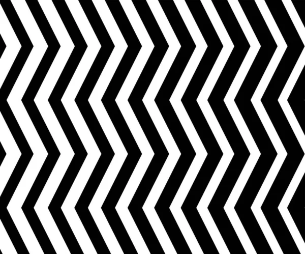 Zwart Wit Zigzag Chevron Patroon Eenvoudige Moderne Vintage Achtergrond Web — Stockvector