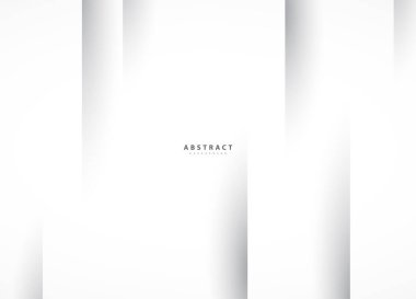 Parlak çizgileri olan zarif beyaz bir arka plan. Modern tasarım