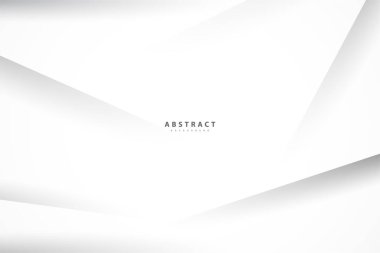 Parlak çizgileri olan zarif beyaz bir arka plan. Modern tasarım