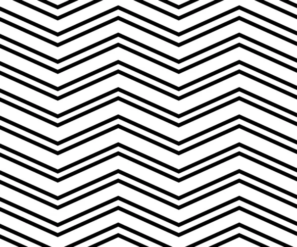 Wave Lijn Golvende Zigzag Patroon Lijnen Abstracte Golf Geometrische Textuur — Stockvector