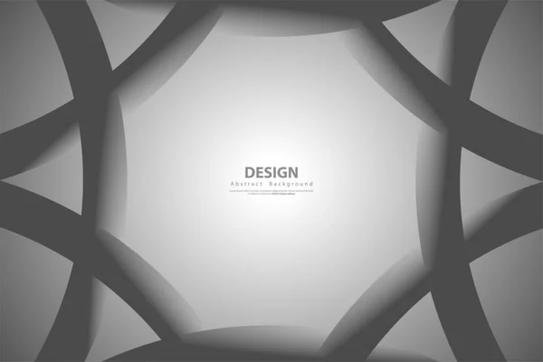 Fondo Circular Diseño Conceptual Moderno Abstracto Patrón Creativo Redondo — Vector de stock