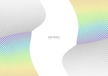 Çizgili doku, soyut çarpık Çapraz Çizgili Arka plan, dalga çizgileri dokusu. İş tasarımınız için yepyeni bir tarz, fikirleriniz için vektör şablonu