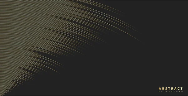 Abstract Gold Luxurious Wave Line Background Simple Texture Your Design — Vetor de Stock