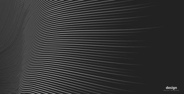 Soyut çarpık Çapraz Çizgili Arkaplan. Vektör eğimli eğimli, dalgalı çizgi desenli. İş tasarımınız için yepyeni bir tarz