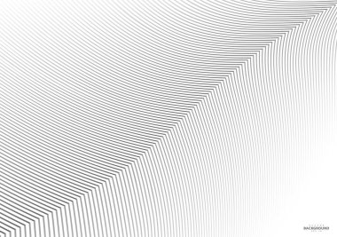 Vektör çizgisi deseni. Geometrik doku arka planı. Soyut çizgiler duvar kağıdı. Fikirleriniz için vektör şablonu. 