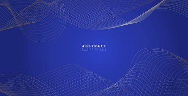 Dalga çizgilerine göre soyut teknoloji arka planları. Eğri modern kalıp