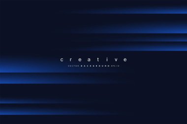 Soyut arka plan koyu mavi ve modern konsept tasarımı. Teknoloji geçmişi. Vektör illüstrasyonu.