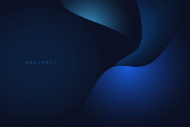 Mavi soyut arka plan. Teknoloji mavisi şirket konsepti işi. Fikirleriniz için tasarım, broşür, afiş, sunum, posterler. Eps10 vektör illüstrasyonu.