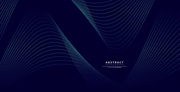 Abstract Technology Backgrounds Wave Lines Background Curve Modern Pattern — 스톡 벡터