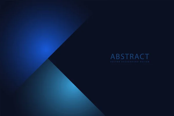 Blauer Abstrakter Hintergrund Technologie Blue Corporate Concept Business Design Für — Stockvektor