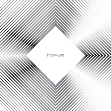 Geometrik vektör deseni. Soyut çizgi dokusu. Vektör kutuları arkaplanı. Felç kare çerçevesi. Yaratıcı Tasarım Şablonları. İllüstrasyon 10.