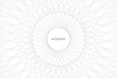 Parlak çizgileri olan zarif beyaz bir zemin çiz. Teknik tasarım. Modern lüks tasarım