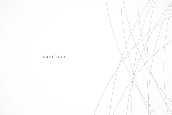 Abstract Pattern Line Wave Simple Seamless Smooth Pattern Web Design — 스톡 벡터
