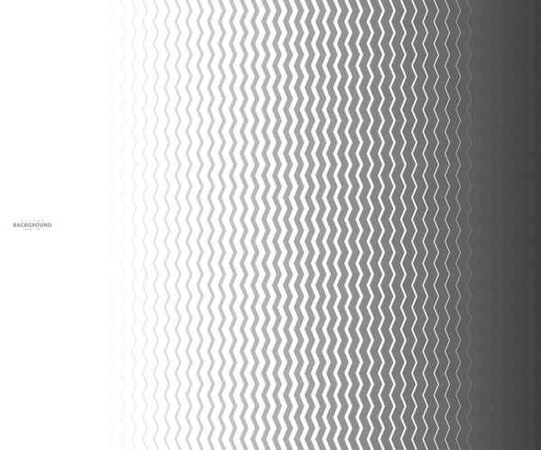 Wave Zigzag Lines Pattern Black Wavy Line White Background Texture — Stockvector