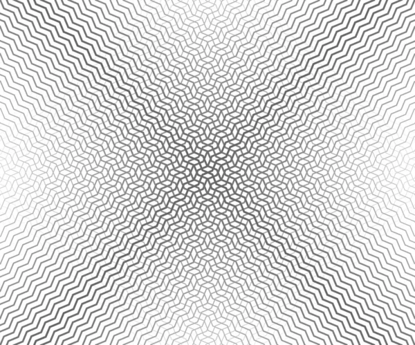 Wave Zigzag Lines Pattern Black Wavy Line White Background Texture — Archivo Imágenes Vectoriales
