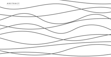 El çizgileri. Soyut desen dalgası basit, pürüzsüz desen, web tasarımı, tebrik kartı, tekstil, teknoloji arka planı, Eps 10 vektör illüstrasyonu