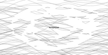 El çizgileri. Soyut desen dalgası basit, pürüzsüz desen, web tasarımı, tebrik kartı, tekstil, teknoloji arka planı, Eps 10 vektör illüstrasyonu