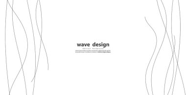 El çizgileri. Soyut desen dalgası basit, pürüzsüz desen, web tasarımı, tebrik kartı, tekstil, teknoloji arka planı, Eps 10 vektör illüstrasyonu