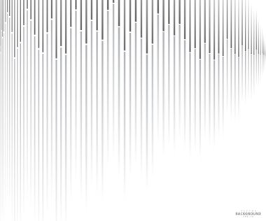 Soyut arkaplan, fikirleriniz için vektör şablonu, monokromatik çizgi dokusu, dalgalı çizgi dokusu