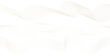 Altın çizgi dalgalı soyut bir arkaplan. Lüks bir şekilde. Teknik şablon. Dalgalı kıvrımlı, düz çizgili. Vektör illüstrasyonu.