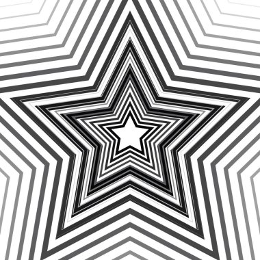 Yıldız çizgisi deseni. Geometrik Yıldız Arkaplanı. Soyut yıldız dokusu. Vektör soyut grafik tasarımı. Yeni yıl Noel şablonu.