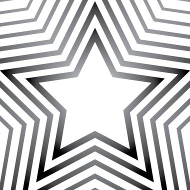 Yıldız çizgisi deseni. Geometrik Yıldız Arkaplanı. Soyut yıldız dokusu. Vektör soyut grafik tasarımı. Yeni yıl Noel şablonu.