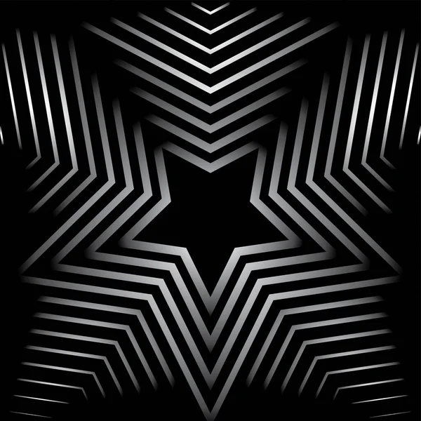 Yıldız çizgisi deseni. Geometrik Yıldız Arkaplanı. Soyut yıldız dokusu. Vektör soyut grafik tasarımı. Yeni yıl Noel şablonu.