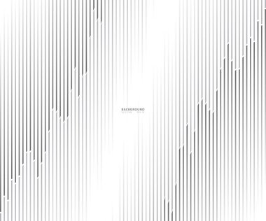 Fikirleriniz için soyut gri beyaz dalgalar ve çizgi desenleri, şablon arkaplan dokusu