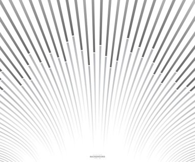 Soyut arkaplan, fikirleriniz için vektör şablonu, monokromatik çizgi dokusu, dalgalı çizgi dokusu