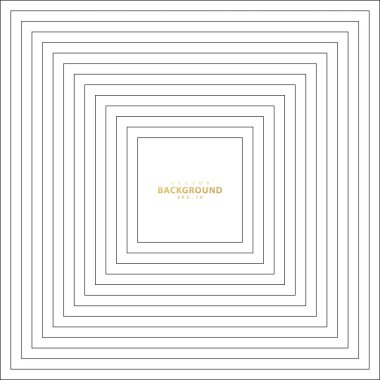 Geometrik vektör deseni. Soyut çizgi dokusu. Vektör kutuları arkaplanı. Felç kare çerçevesi. Yaratıcı Tasarım Şablonları. İllüstrasyon 10.