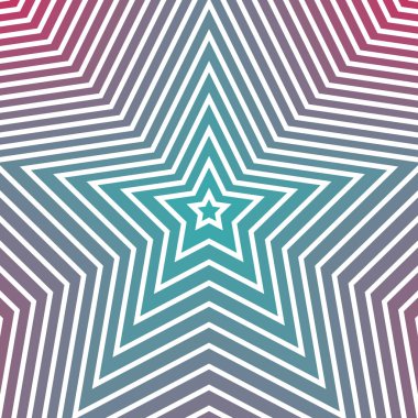 Yıldız çizgisi deseni. Geometrik Yıldız Arkaplanı. Soyut yıldız dokusu. Vektör soyut grafik tasarımı. Yeni yıl Noel şablonu.