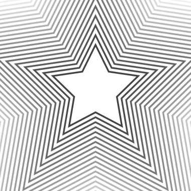 Yıldız çizgisi deseni. Geometrik Yıldız Arkaplanı. Soyut yıldız dokusu. Vektör soyut grafik tasarımı. Yeni yıl Noel şablonu.