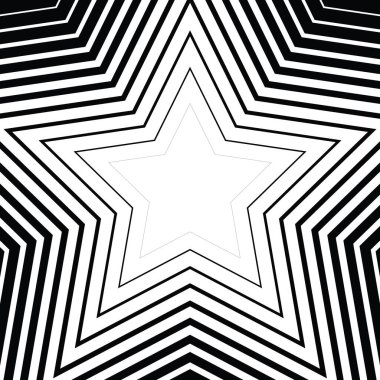 Yıldız çizgisi deseni. Geometrik Yıldız Arkaplanı. Soyut yıldız dokusu. Vektör soyut grafik tasarımı. Yeni yıl Noel şablonu.