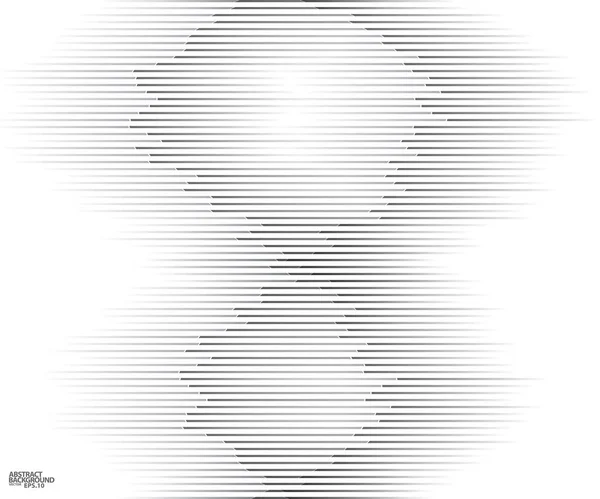 抽象灰白色的波浪和线条图案为您的想法 模板背景纹理 — 图库矢量图片