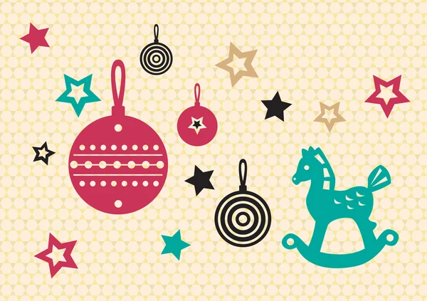 Christmas balls Stock Illustration