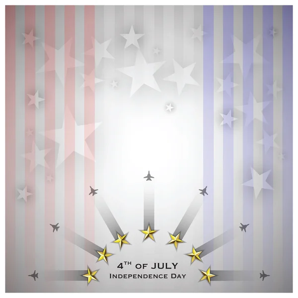 Bağımsızlık Günü'nü kutlamak arka plan — Stok Vektör