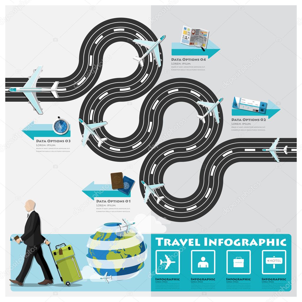 Travel And Journey Business Infographic