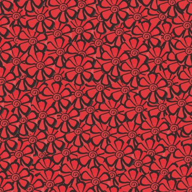 pek çok kırmızı çiçekler sorunsuz arka plan