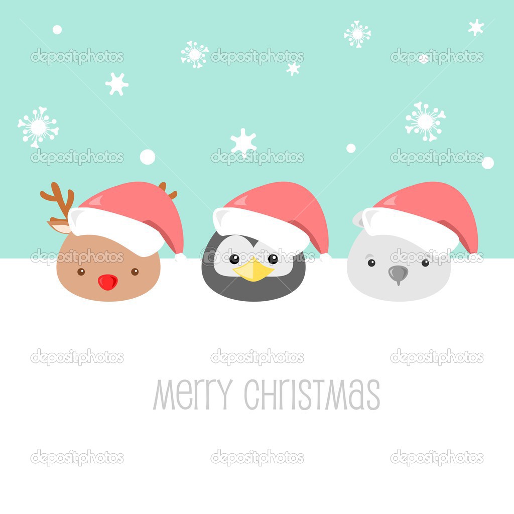 Christmas Snow Card